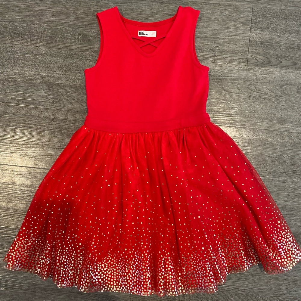 Excellent Condition-Girls size 6X Holiday Dress
